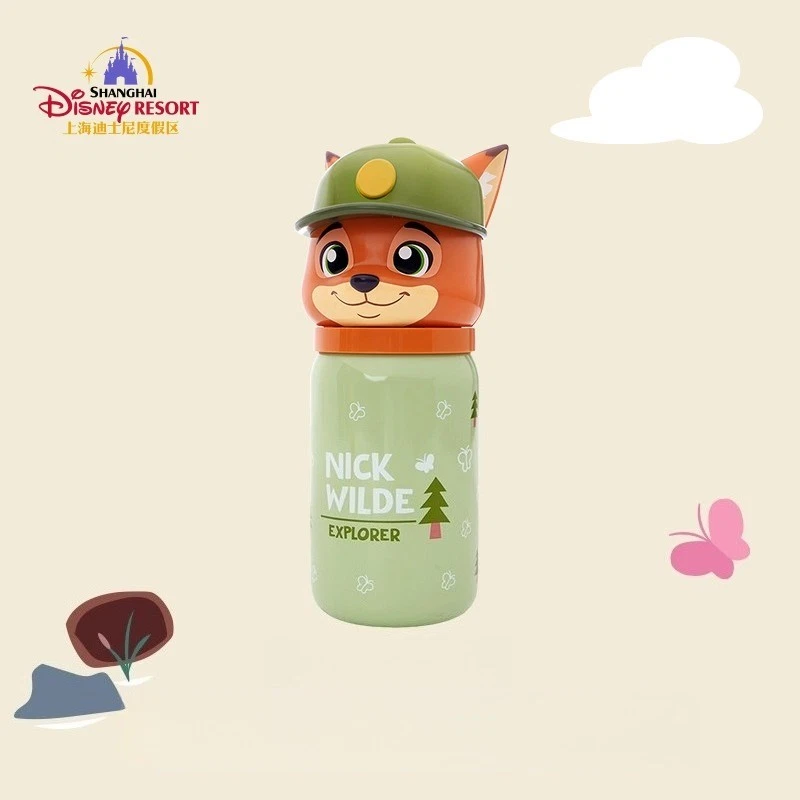 Shanghai Disneyland Zootopia Nick Stainless Steel Cup - Image 3 of 4