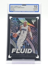 PAOLO BANCHERO 2022-23 PANINI FLUX FLUID SILVER #20 ROOKIE MAGIC ISA 10 Q4588