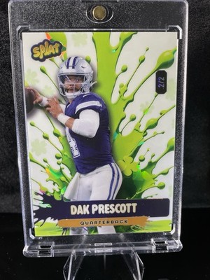 Wild Card Splat Lucky Strike St Patty Dak Prescott Football 2026 2/2 Cowboys