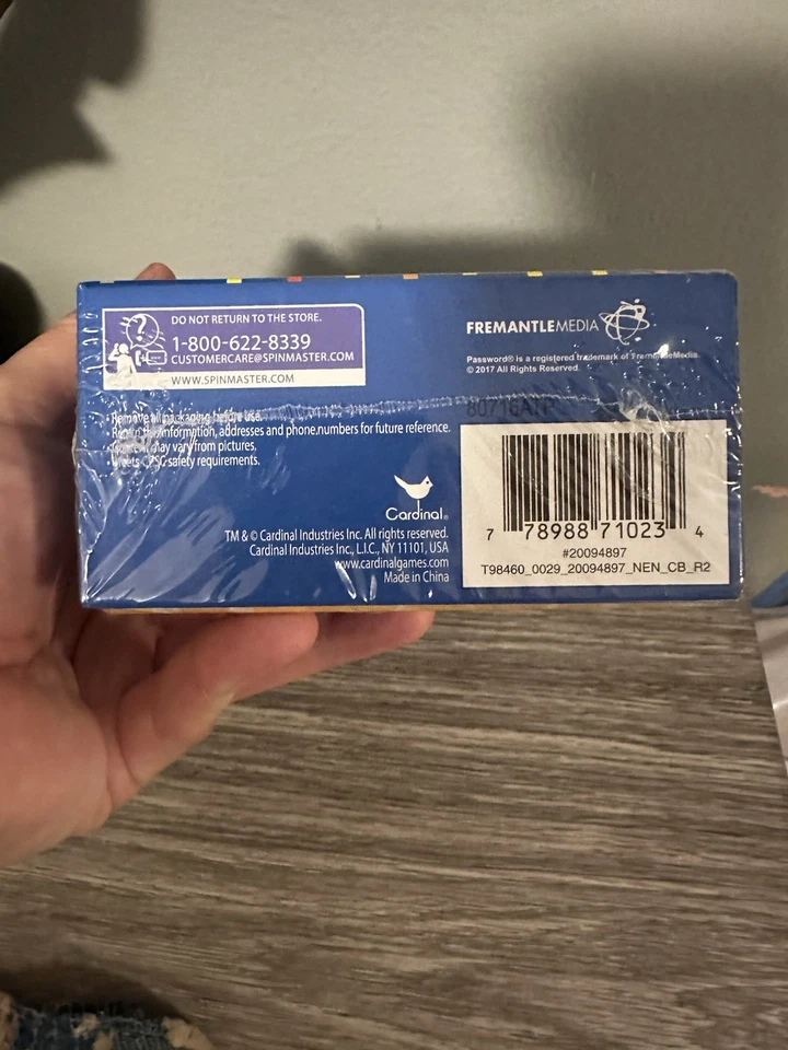 Password The Classic Word Game Classic Series Cardinal 2017 New Sealed - Image 3 of 3