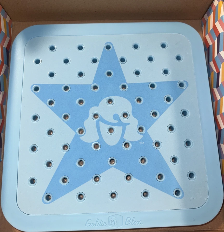 Goldie Blox y la máquina giratoria leer y construir a lo largo de la edad 4+ nuevo en caja Foto 3 de 4