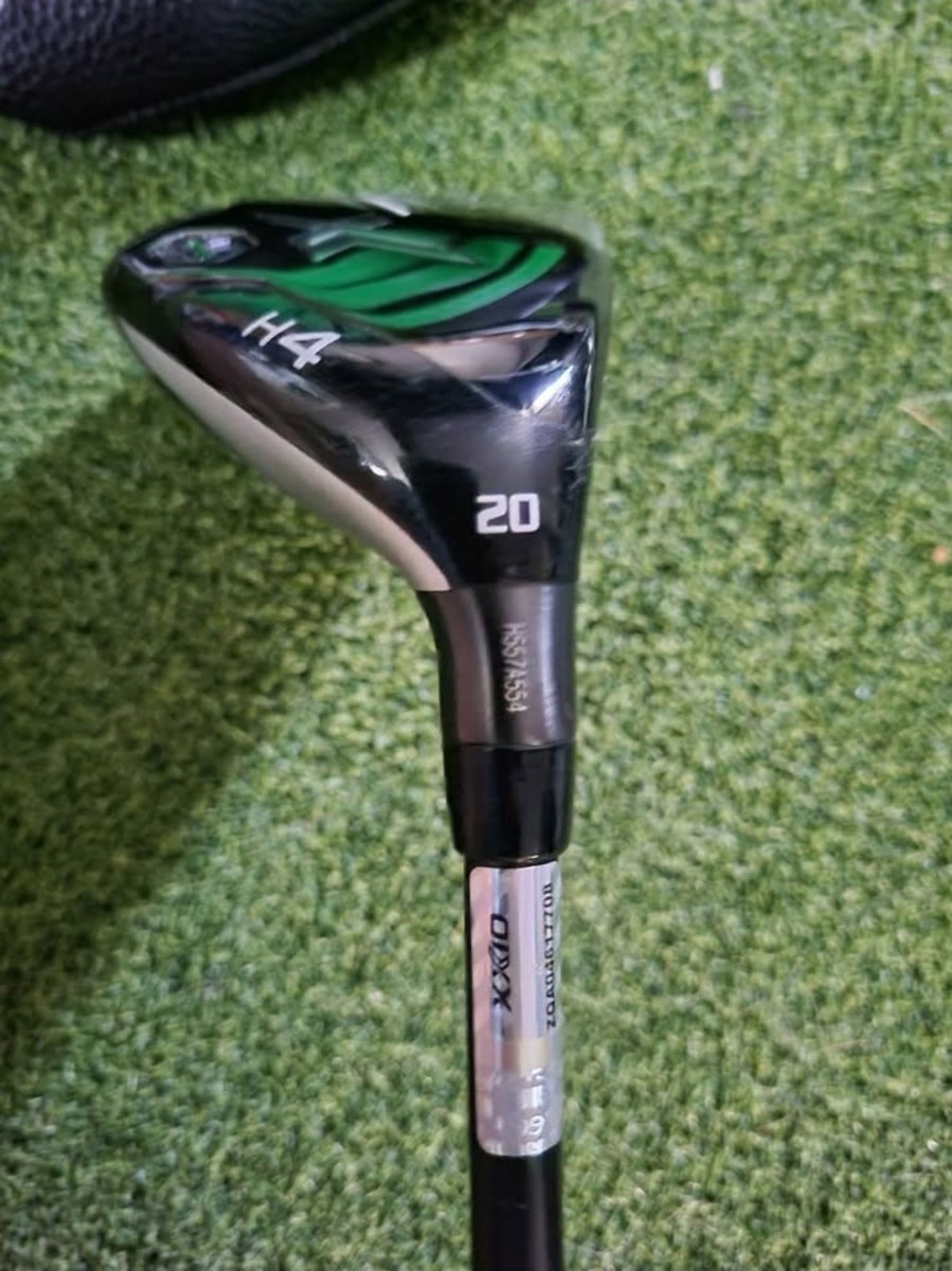 XXIO 12X Black 4 Hybrid 20° - Miyazaki AX-II stiff flex shaft