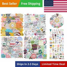 Motivational Quote Stickers, Positive Affirmation Stickers 200Pcs Waterproof ...