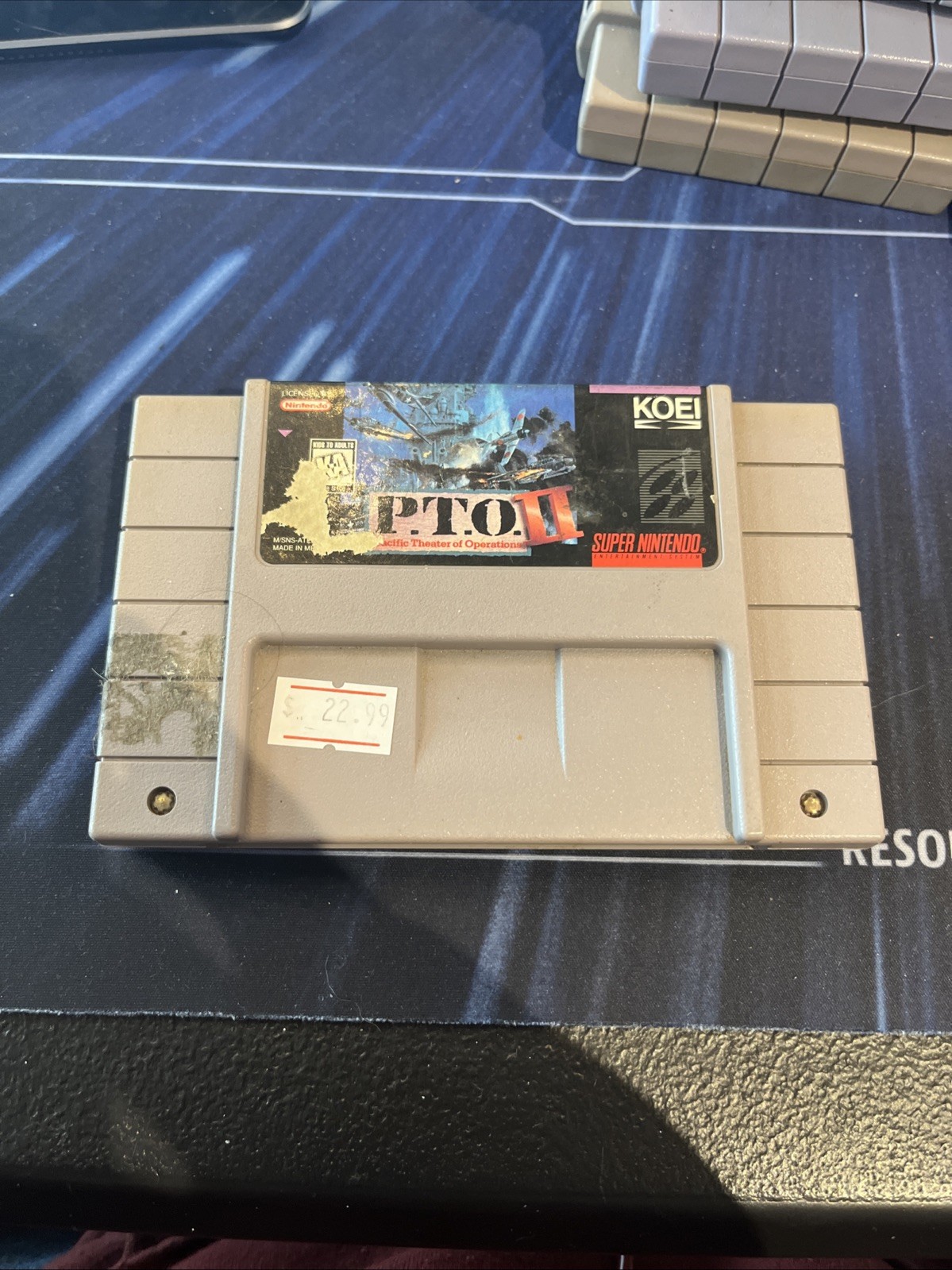 P.T.O. II 2 Pacific Theater of Operations (Super Nintendo) Cartridge Only 
