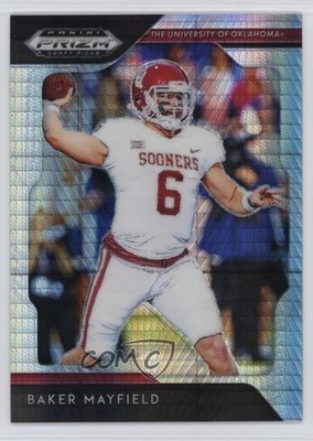 2019 Panini Prizm Draft Hyper Prizm 65/75 Baker Mayfield #12 00y3