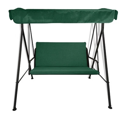 Ensemble coussin et baldaquin pour balançoire de jardin - Housse amovible... - Photo 1/4