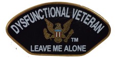 DYSFUNCTIONAL VETERAN HAT PIN