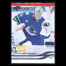 Thatcher Demko #430 2025 Upper Deck Vancouver Canucks Hockey Card NHL NM
