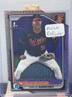 Front of 2024 Bowman Chrome - Prospects Emilio Sanchez #BCP-241 Mojo Refractor (RC)