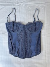 Urban Outfitters Out From Under Blue Corset Size Medium