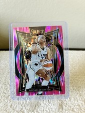 2025 Panini Select WNBA Dijonai Carrington #68 Pink Prizm Flash Concourse Lynx