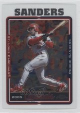 2005 Topps Chrome Reggie Sanders #110 0m8