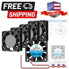 40mm 5V Fan - Hydraulic Bearing 5000 RPM 4010 Cooling Fan Replacement for DVR...