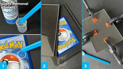 CardCure Karten Reparatur & Reinigung Kit - Pokemon Sport TCG Dent Kurts Reparatur Pflege - Bild 5 von 19
