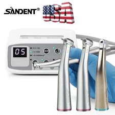 Dental LED Brushless Electric E Type Micro Motor/1:1/1:5 LED Handpiece USA
