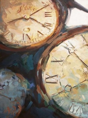 Paint by Numbers Kit for Adults Beginner,Clock Oil Painting Kit Adult Paint by 