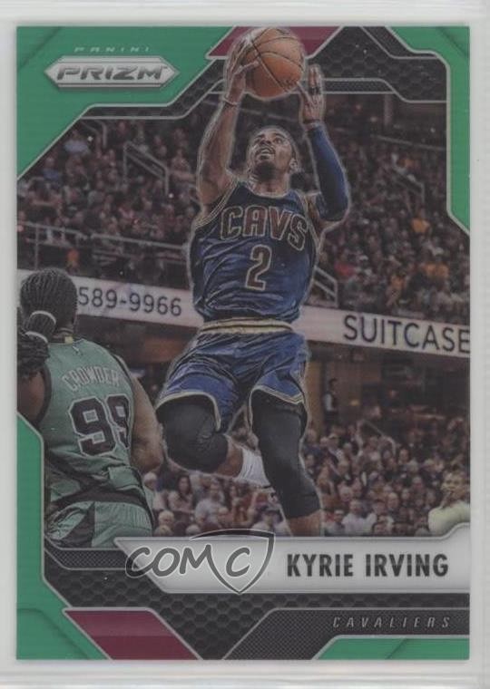2016-17 Panini Prizm Green Prizm Kyrie Irving #32 0c1o