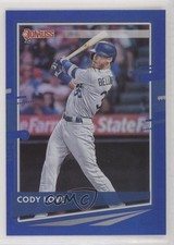 2020 Panini Donruss Nickname Variation Holo Blue Cody Bellinger (Cody Love) 4s2