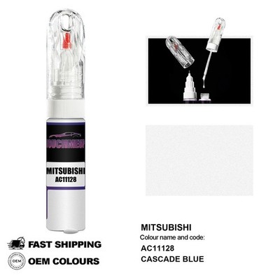 FÜR MITSUBISHI CASCADE BLUE AC11128 Lackstift Pinsel Fix Kit Kratzer