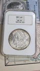NGC MS65 1887 Morgan Silver Dollar TONER!!! 90% Silver$1 Coin