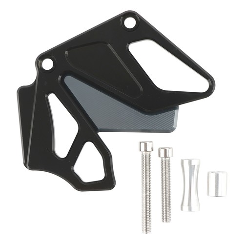 Front Sprocket Cover Chain Guard Protector For Kawasaki KLX250 2013-2023 BlackAU - Picture 9 of 12
