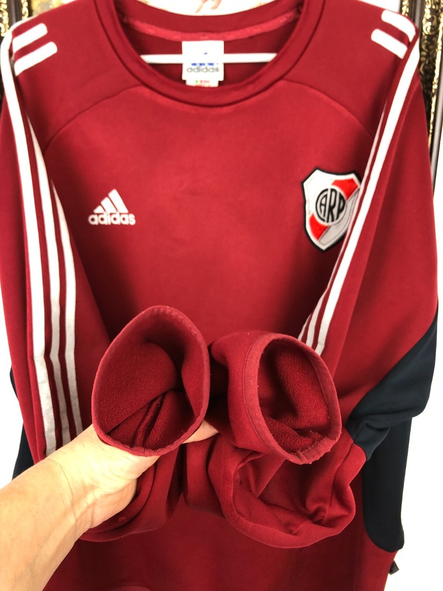 Vintage 90's Adidas River Plate Football Sweatshirt Soccer
