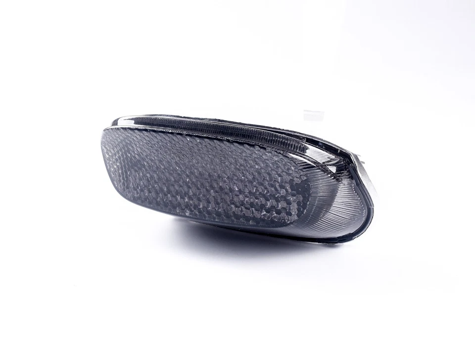 LED Tail Light Smoke Integrated Turn Signals fit Kawasaki 1990-2005 Ninja ZX-6 - Image 2 of 4