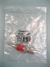 NEW 1/4" Swagelok SS-QC4-D-400 Stainless Quick Connect Stem L18