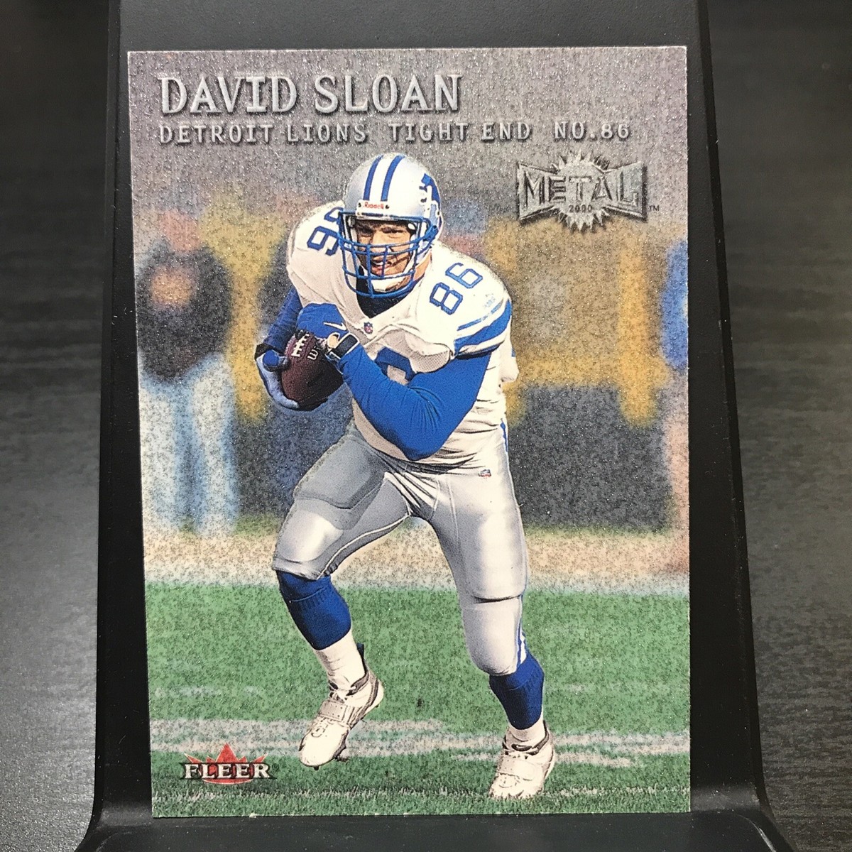 2000 Metal Football Card #126 David Sloan DETROIT LIONS | eBay