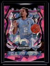 Cole Anthony 2020 Panini Prizm Draft Picks Pink Ice Prizm Rookie Card  #89