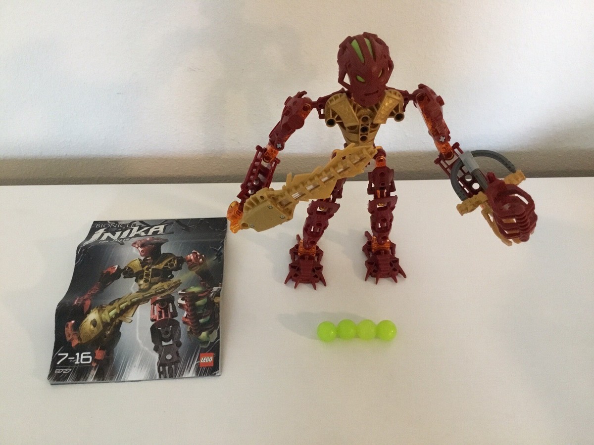 Lego Bionicle: Toa Jaller - 8727 - Complete w/ Manual & Canister