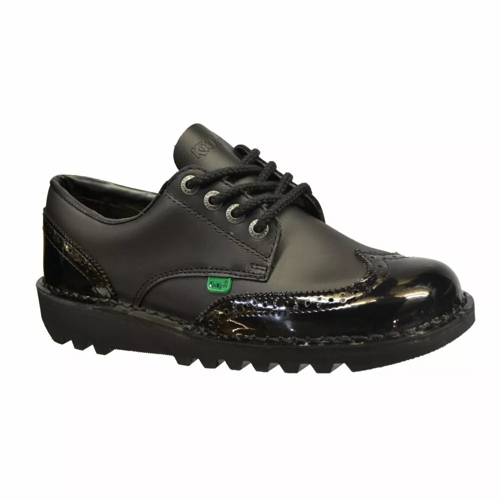 Ladies cheap black kickers