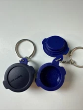Tupperware Keychains Set of 2 - Smart Steamers Blue New