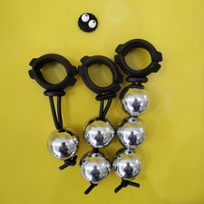 Metal Penis Cock Ring Heavy Ball Stretcher Male Enlarger Extender Delay Sex Toys