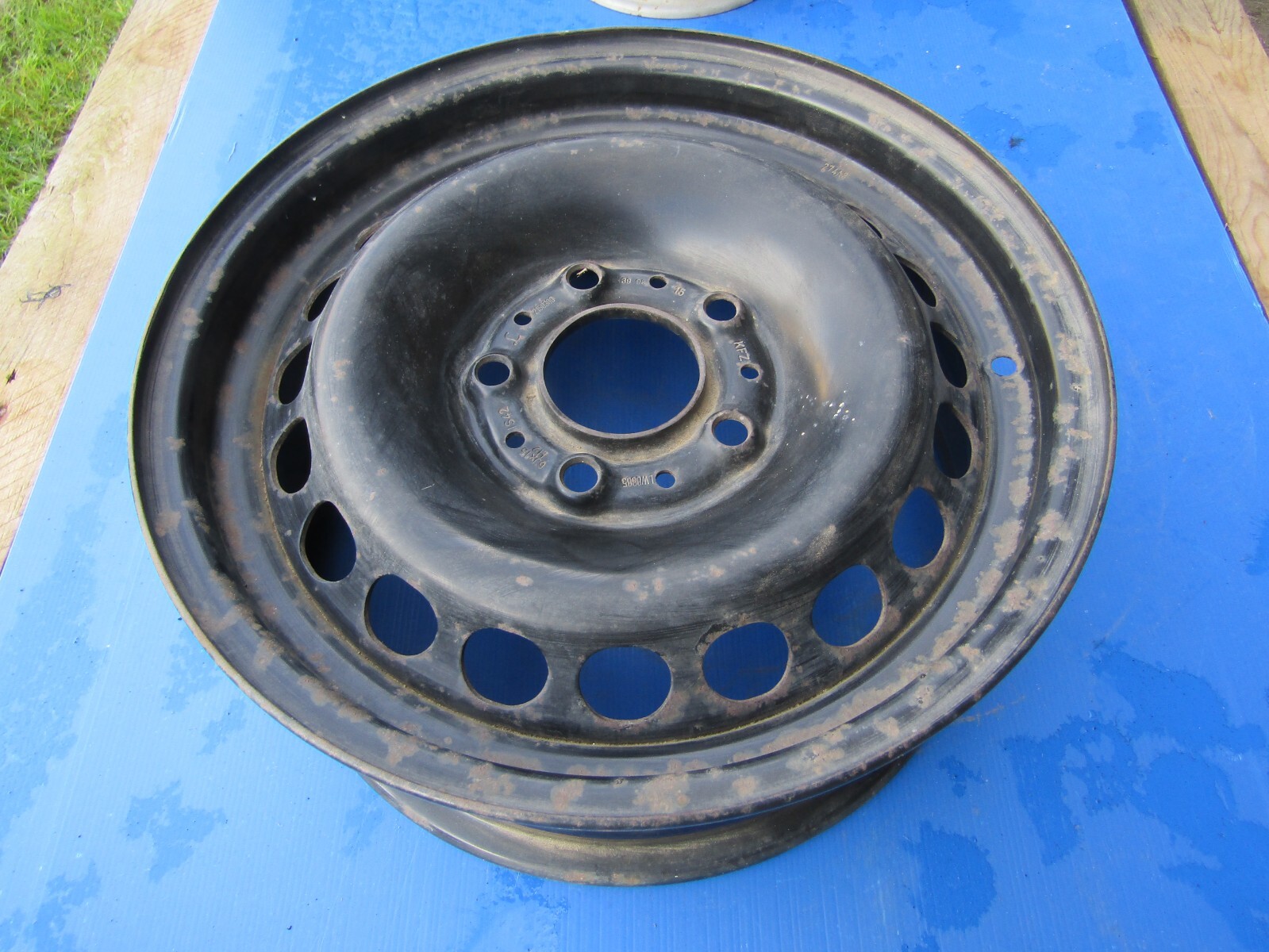Jante tôle 6.00Jx15H2 KFZ contre les vibrations pour BMW E36 316i 318i