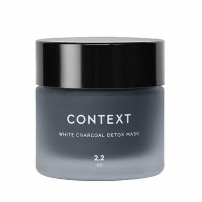CONTEXT White Charcoal Detox Mask Deep Cleansing Balance Soften Full Size Boxed