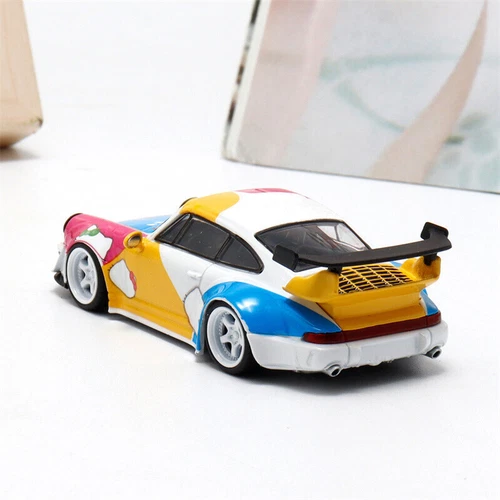 Decode 1/64 Porsche RWB 964 Diecast Modellauto Sammlung  - Bild 4 von 5