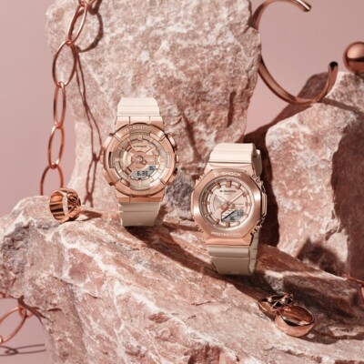 CASIO G-SHOCK GM-S2100PG-4AJF ANALOG-DIGITAL Pink Gold Women