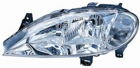 Scheinwerfer Vorderlicht FüR Renault Megane 1999-2002 2 Reflektoren Rechts
