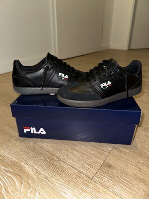 Fila FC85000 Schwarz Italien Schuhe für Kinder/Damen Größe 36