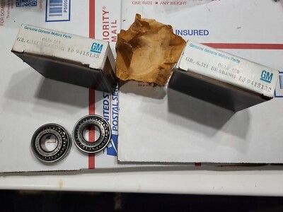 NOS GM 76 77 78 79 80 Chevette Pair of Inner Wheel Bearings 9415132