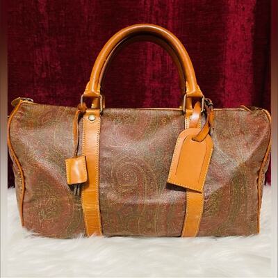 ETRO MILANO Travel Boston Bag. Great condition.
