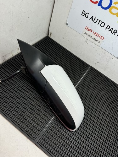 2005-2008 AUDI A6 C6 GENUINE FRONT LEFT DRIVER DOOR SIDE VIEW MIRROR WHITE OEM - Picture 5 of 10