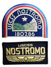 USCSS Nostromo Enlisted 4" DELUXE Uniform Patch Set of 2- Alien Movie