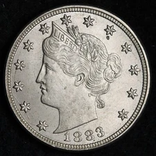 1883 Lite RPD 8/8 Liberty V Nickel CHOICE BU *UNCIRCULATED* MS E231 GRCF