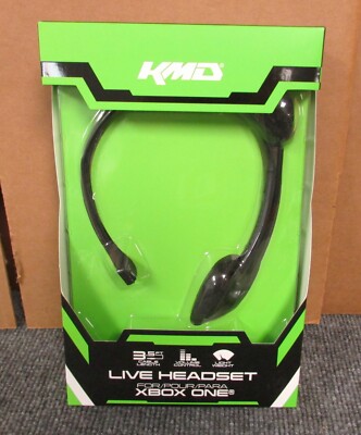 KMD Wired Live Headset for Xbox One Brand New / Fast Shipping