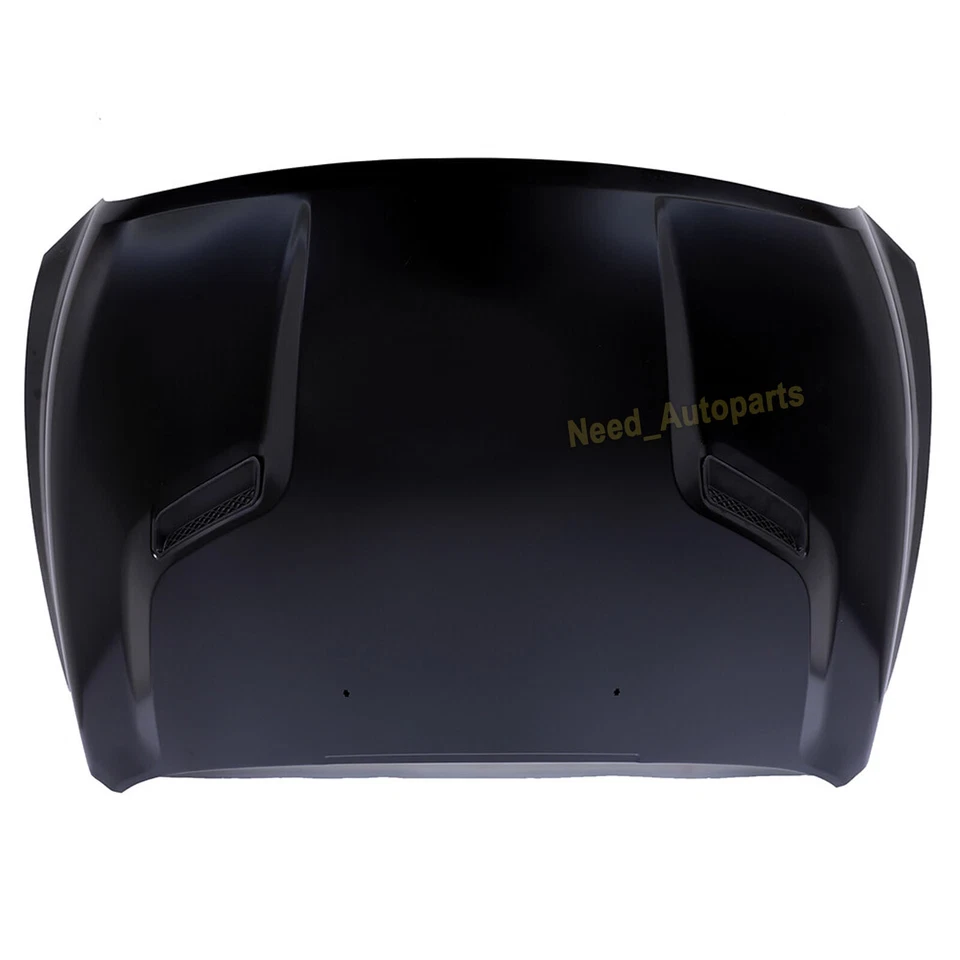 Hood Fits For 2011-2018 Ram 1500 2009-2010 Dodge Ram 1500 aluminium w/Scoops - Image 2 of 4