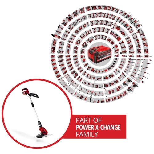 Einhell Power X-Change Akku-Rasentrimmer GE-CT 18 Li Kit (1x2,0Ah) - Bild 2 von 5
