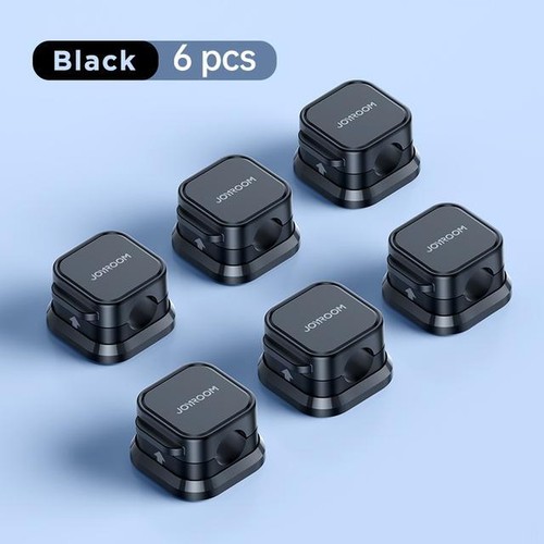 Joyroom Magnetic Cable Clips Cable Smooth Adjustable Cord Holder Under Desk Cabl - Photo 27/28