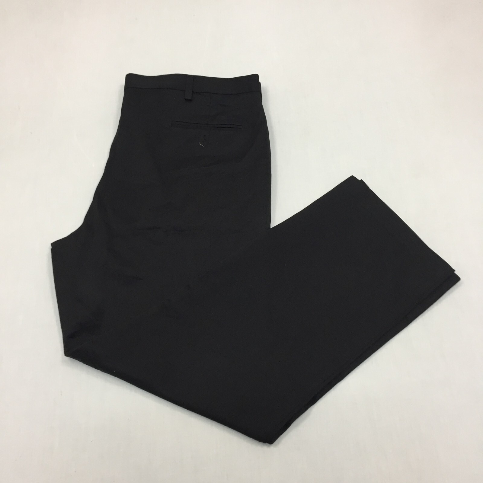 Dockers D3 Chino Trousers Cotton Pants Straight Fit Mens Size 42W 32L Black